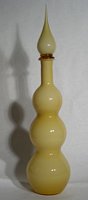 Italian 60s cased glass Genie Decanter