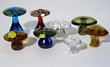 Blenko and Viking Glass Mushrooms