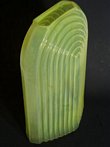Blenko Opaline Yellow Vase