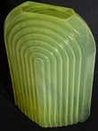 Blenko Opaline Yellow Vase