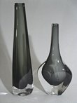 Nils Landberg for Orrefors Sommerso vases