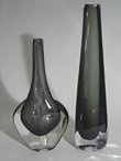 Nils Landberg for Orrefors Sommerso vases