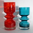 Lasi Oy Riihimaki (Finland) Vases
