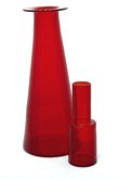 Ruby Stoppered Decanter