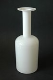 Kastrup Holmegaard White Cased Gulvase