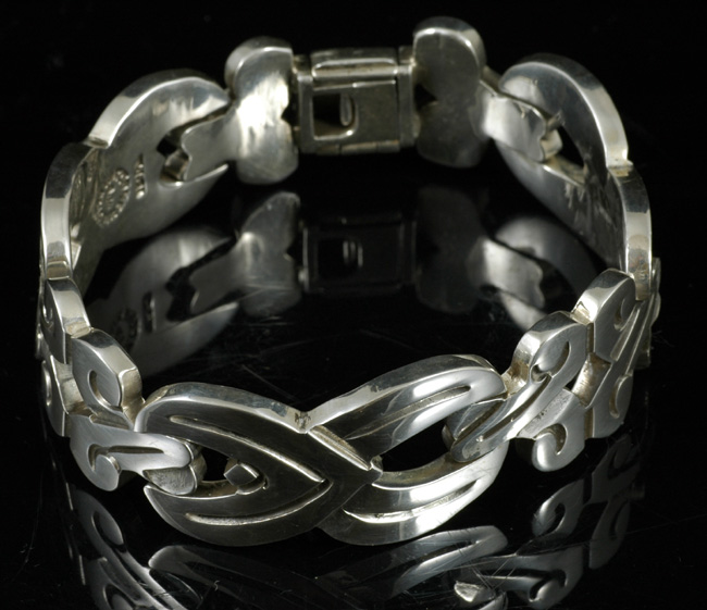 Heavy linked AJP 925 Linked Bracelet (1)