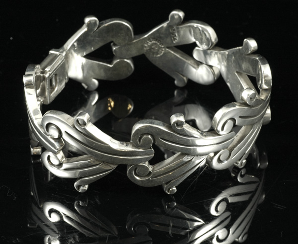 Heavy linked AJP 925 Linked Bracelet (2)
