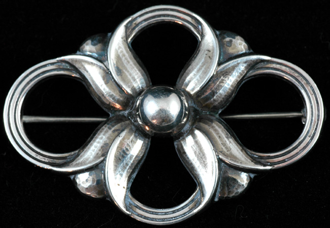Georg Jensen Sterling Pin (Denmark)