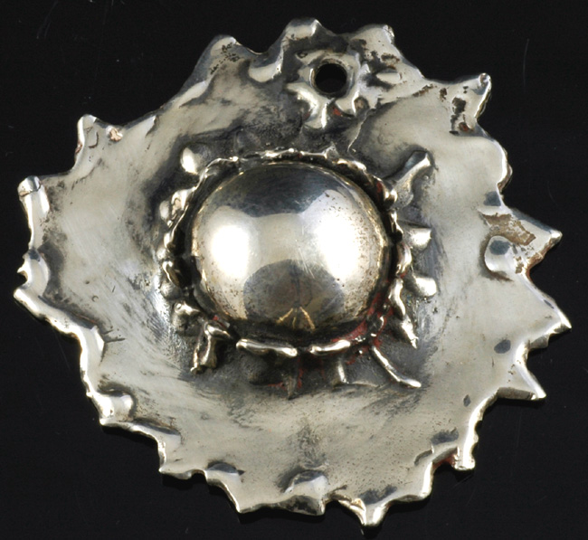 Modernist Sterling Pendant