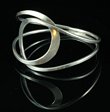 Norwegian Modernist Silver Bracelet