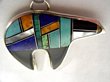 Zuni Indian Bear Necklace