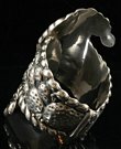 Cactus repousse Clamper/Clamp Bracelet
