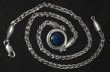 Finnish Kalevala Koru Spectrolite and Sterling Necklace