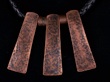 Copper Necklace on braided leather