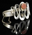 Miguel Melendez Sterling Cuff Bracelet