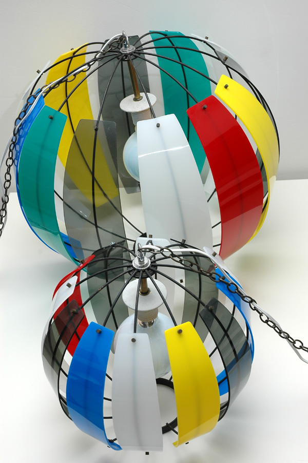 Unique  vintage MOD Lamp Pair