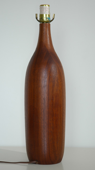Teak Lamp Base