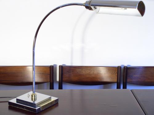 Nessen Chromed Lamp