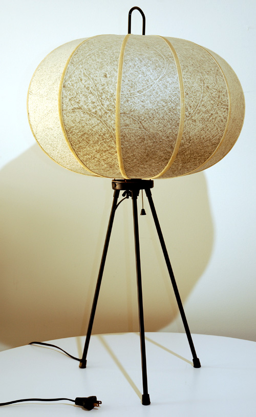 Large 50s Noguchi Style Table Lamp