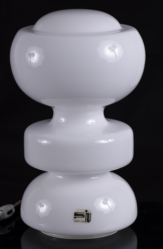 Italian Glass Table Lamp