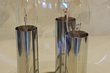Glass and Chrome Orb Table Lamp
