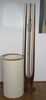 Danish Modern Walnut Floor Lamp