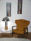 Panton Style Chrome Lamp