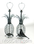 Ferris-Shacknove Pineapple Lamp pair