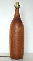 Teak Lamp Base