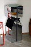 George Kovacs Pedestal Lamp / Magazine Rack