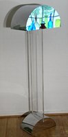 George Kovaks Chrome & Lucite  Lamp