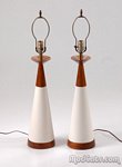 Michael Lax Capri Lamp Pair
