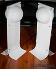 Neal Small - Pair of Acrylic Plexiglas Floor lamps