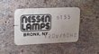 Nessen Black & Chrome Table Lamp
