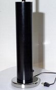 Nessen Black & Chrome Table Lamp