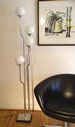 Vintage Chrome Reggiani Lamp