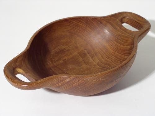 Scandinavian Solid Teak Bowl