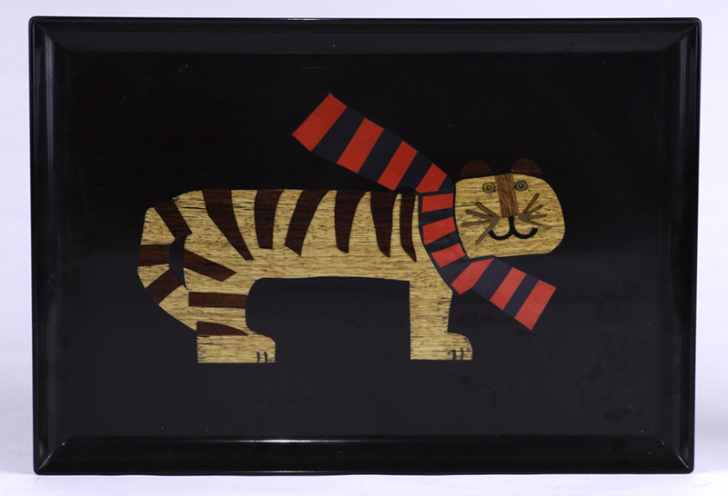 Vintage Californian Art Tray