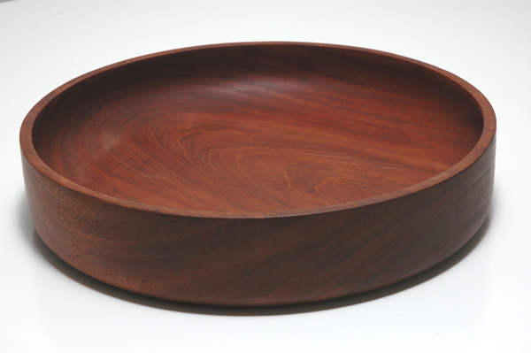 Large Teak Console Bowl