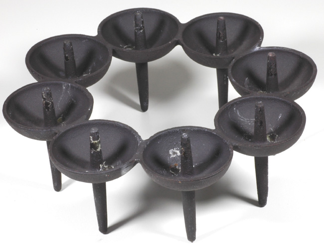 Dansk IBR Cast Iron Candelabra