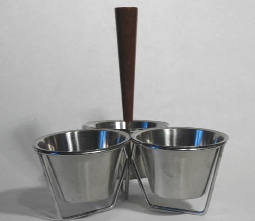 Swedish Stainless Condiment Bowls