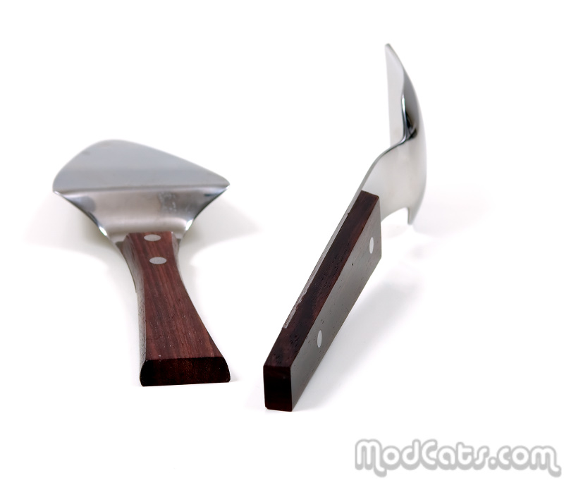 Stainless Steel and Rosewood Server Set