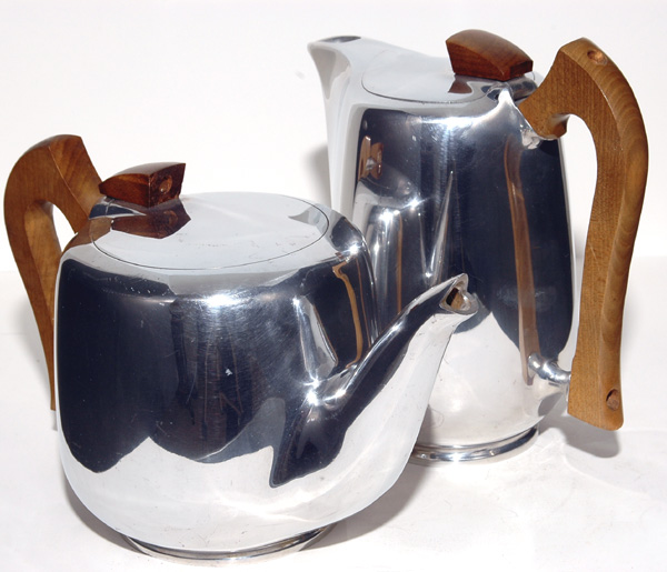 Picquot Ware Tea and Coffee Pots