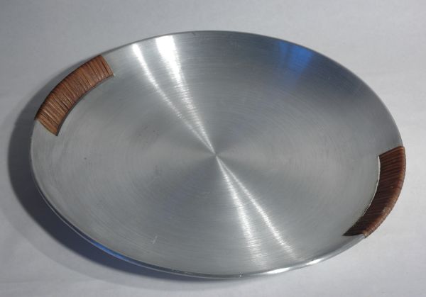 Russel Wright Spun Aluminum Serving Tray