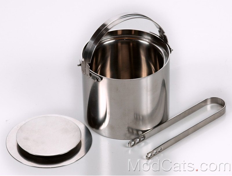 Arne Jacobsen Cylinda-Line Ice-bucket and Tongues