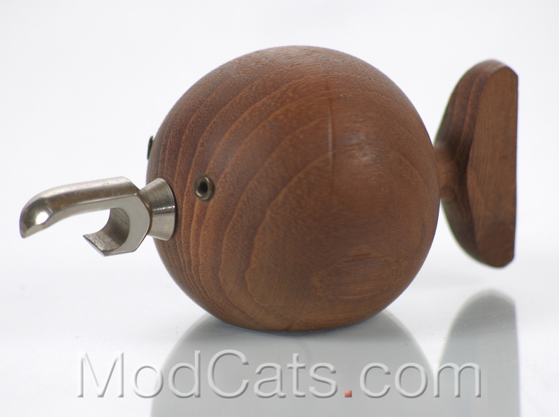 Teak HAJ Bottle Opener - Fish