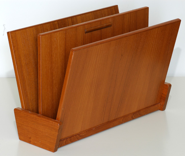 Danish made Teak Magazine Rack