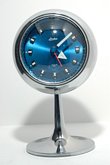 Chrome 1970s Linden Ball Clock