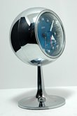 Chrome 1970s Linden Ball Clock