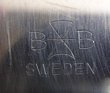 Eight Swedish Stainless Steel Server Trays